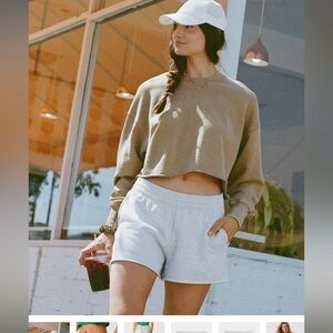 Bundle Aerie Shorts Tan and Black Super comfy